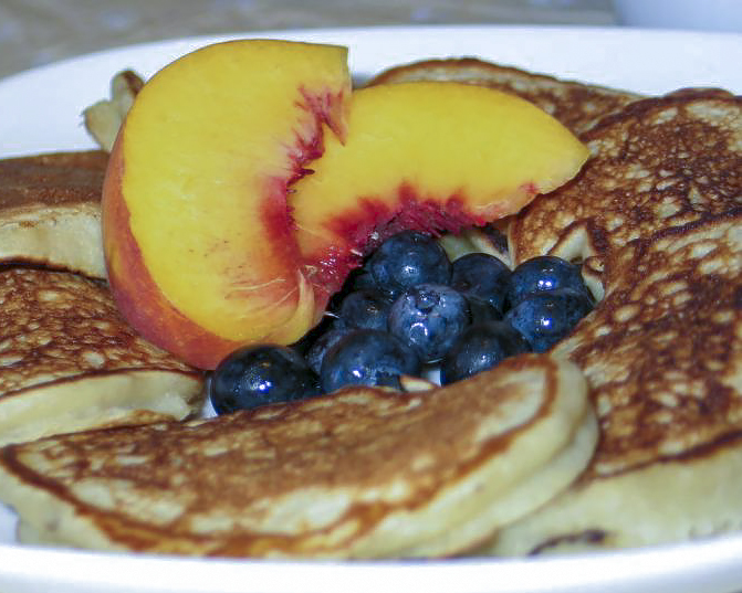 Банановые оладьи