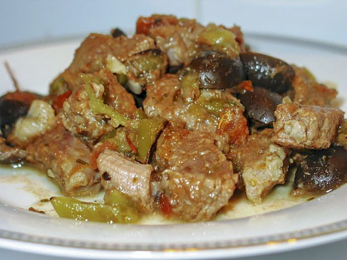 Кокот из телятины по-провански