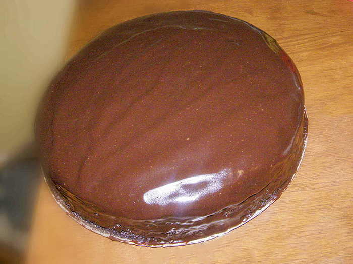 Шоколадный торт с какао