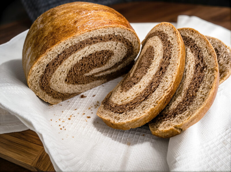 Мраморный ржаной хлеб (Marbled Rye Bread)