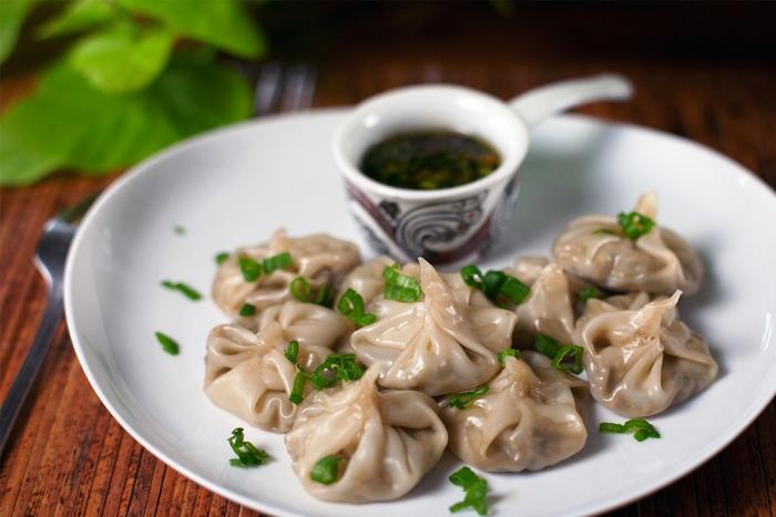 "Нефритовые" китайские пельмени (Jade Dumplings)