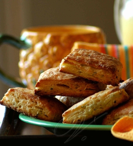 Хлебцы со шнитт-луком