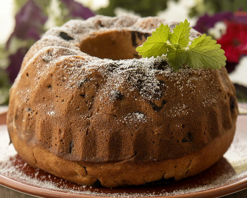 Черничный фунтовый кекс (Blueberry Pound Cake)