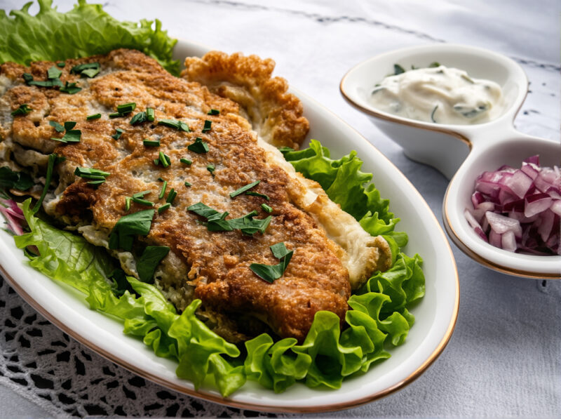 Шницель из баклажанов