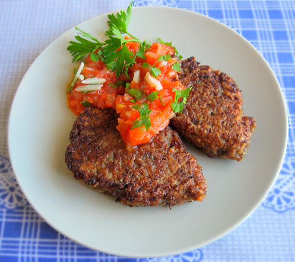 Котлеты из баклажанов