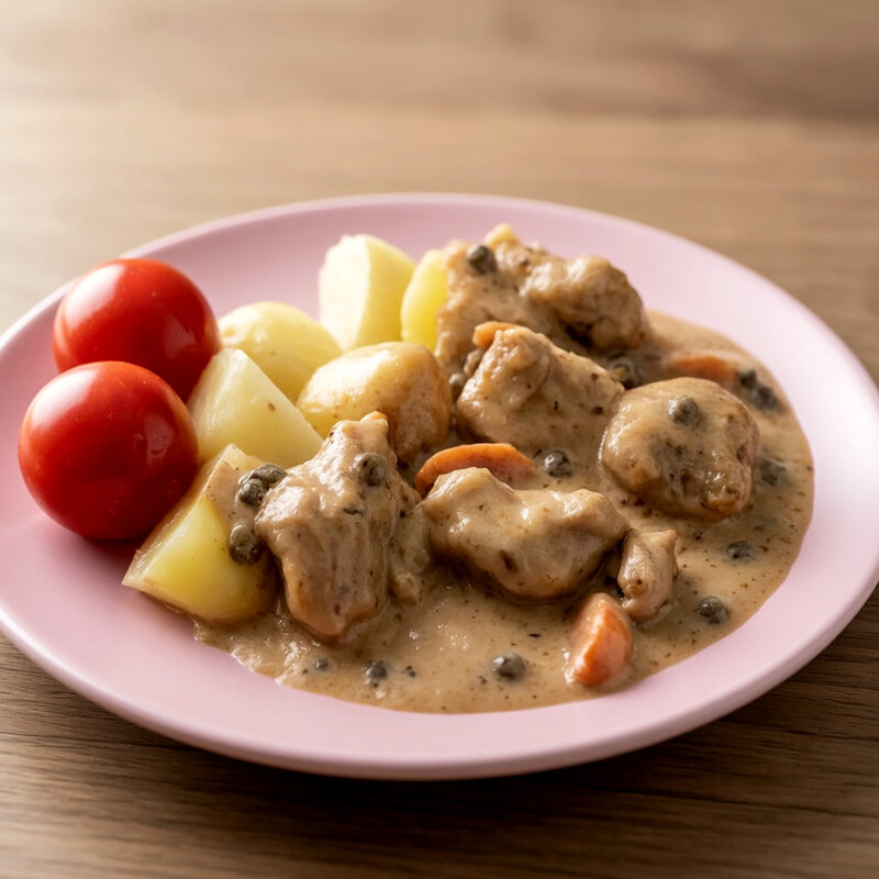 Жаркое с каперсами по-венски