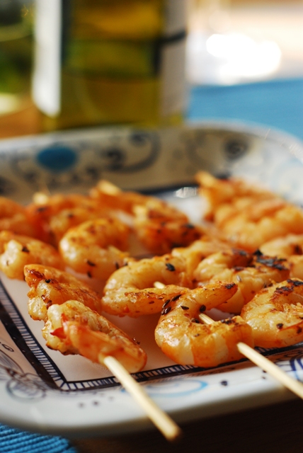 Острые креветки