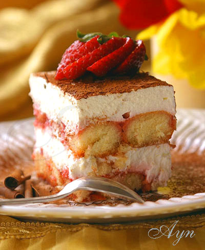 Клубничное тирамису