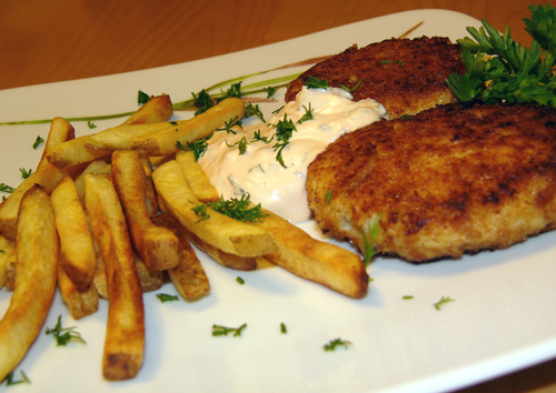 Рыбные котлеты