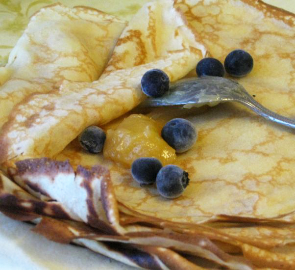 Масляно-сахарные блинчики