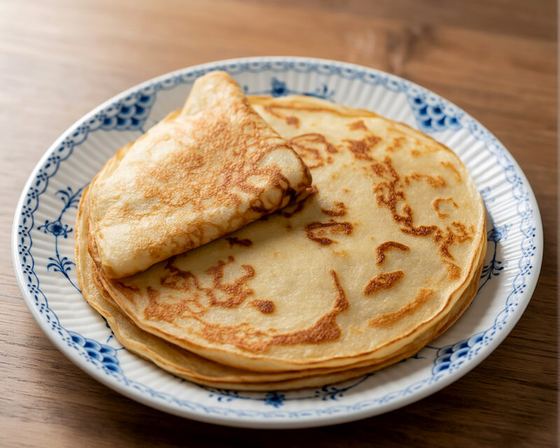 Блины с капустой