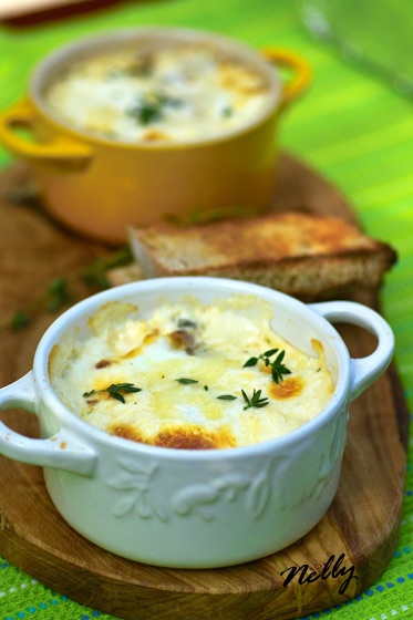 Запеченное яйцо