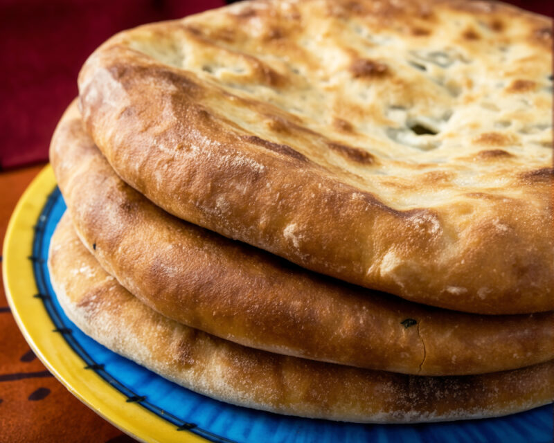 Пирог с сыром и мангольдом