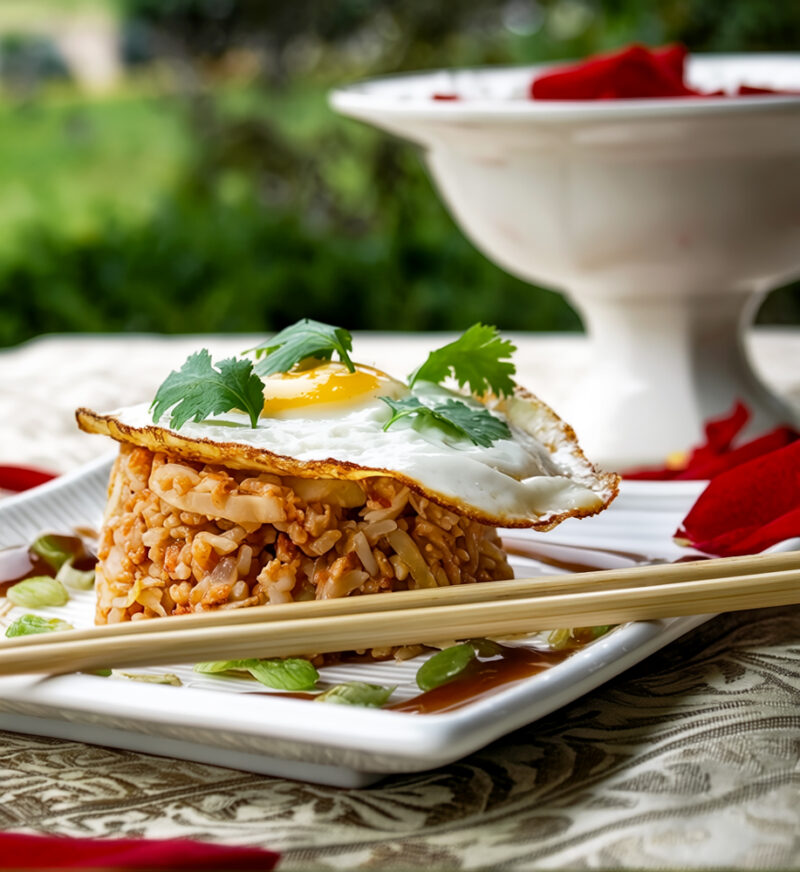 Жареный рис по-индонезийски (Nasi Goreng)
