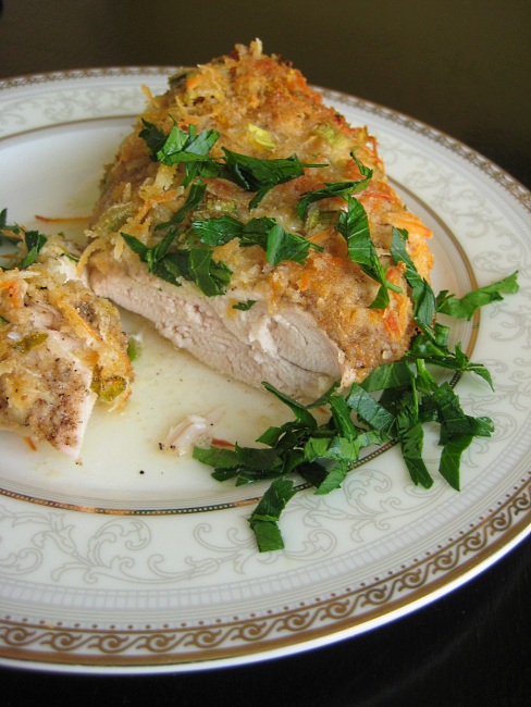 Курица с сыром пармезан