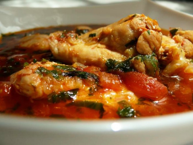 Чахохбили из курицы