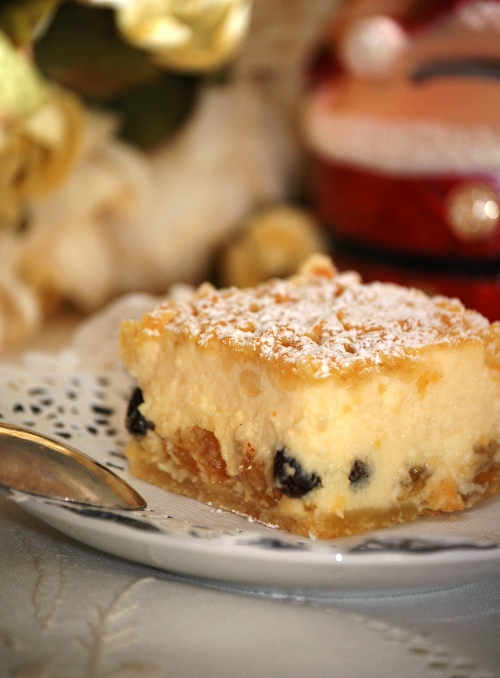 Творожно-ванильный пирог