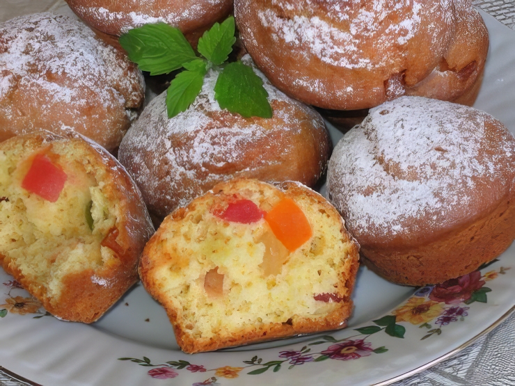 Сметанные кексы