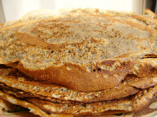 Galletes - блины из гречневой муки