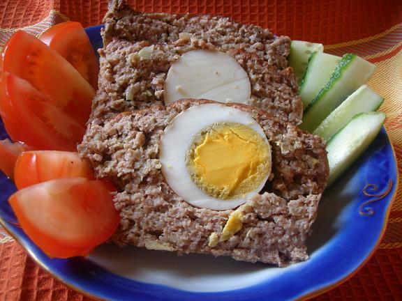 Клопс с яйцом