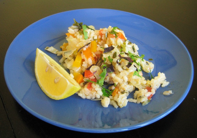 Лаханоризо (капуста с рисом)