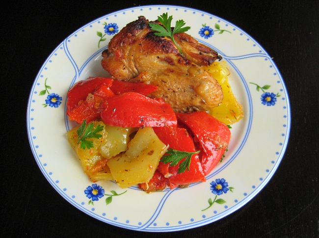 Цыплёнок с перцем