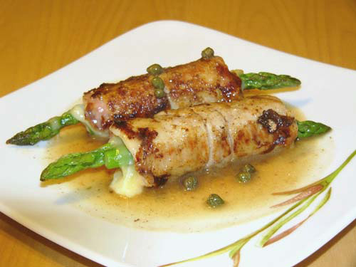 Рулетики из телятины (Veal Involtini)
