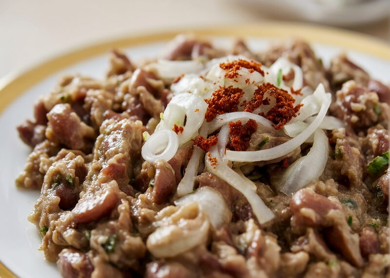 Красное лобио с орехами
