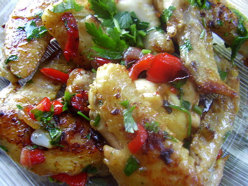 Куриные крылышки по-грузински