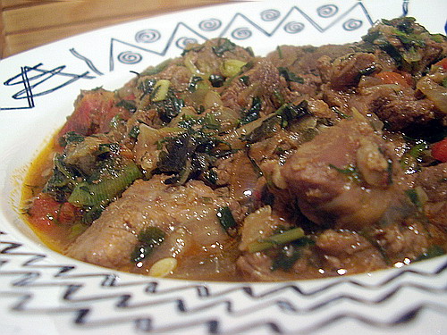 Острое чашушули из говядины