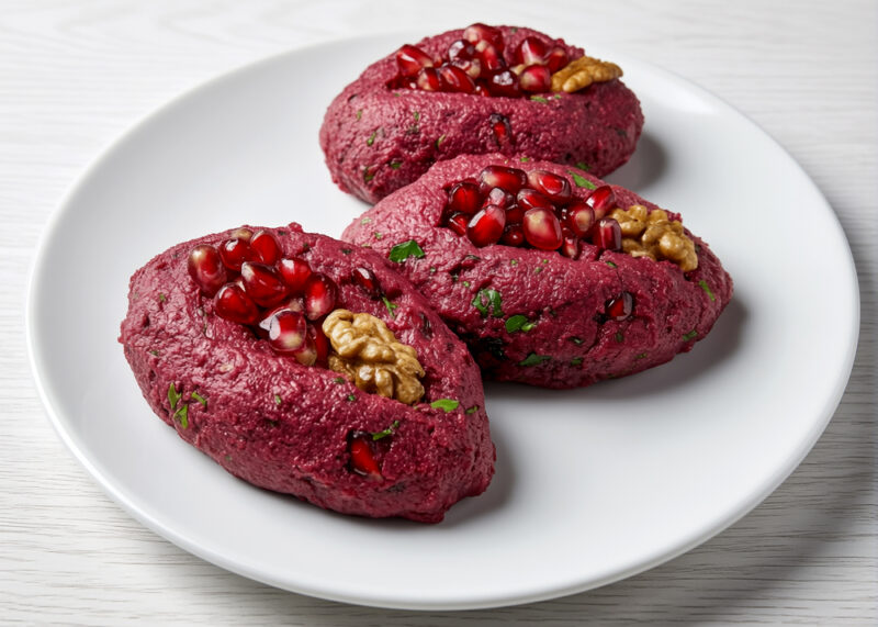 Пхали из свеклы и капусты