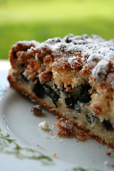 Ягодный кекс со штрейзелем