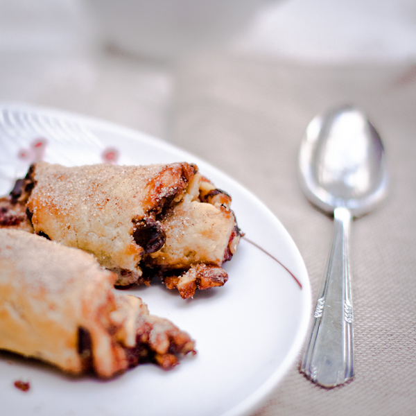 Ругелах (рулетики с начинкой)