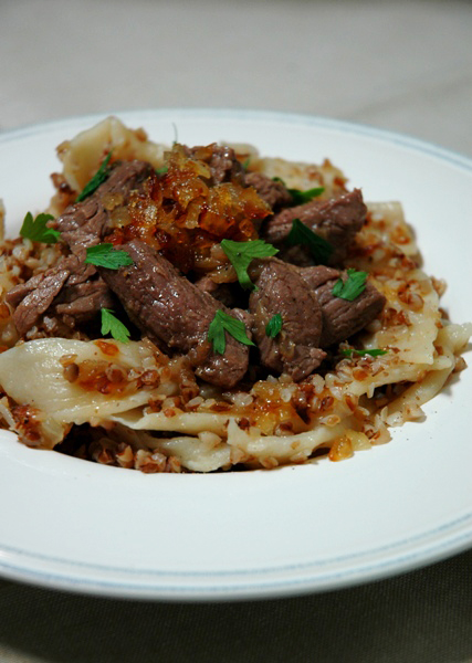 Каше варничкес (Kasha varnishkes)