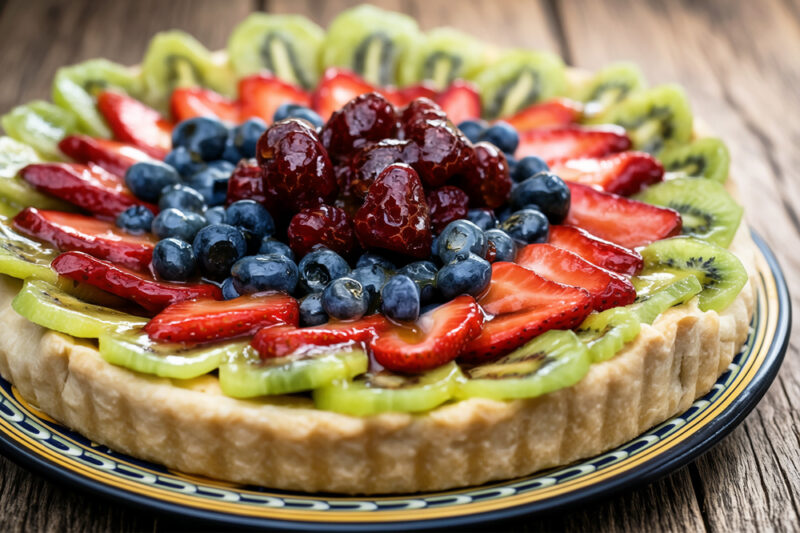 Фруктовый тарт с миндальным кремом (Frangipane Tart)