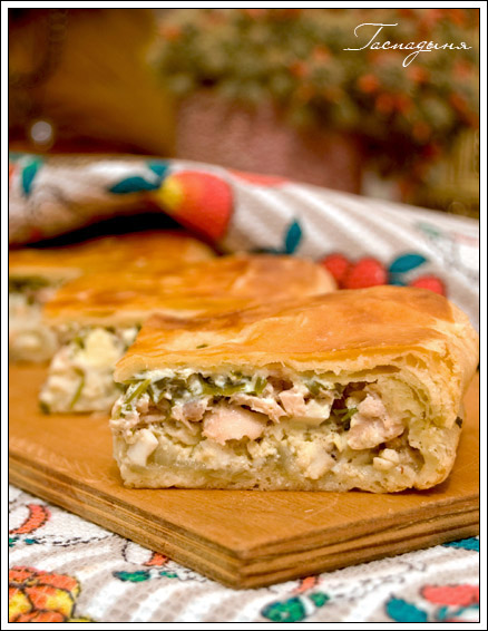 Пирог с горбушей