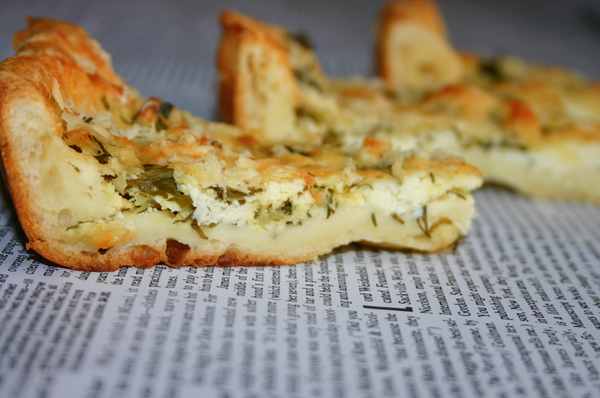 Ленивый сметанный пирог