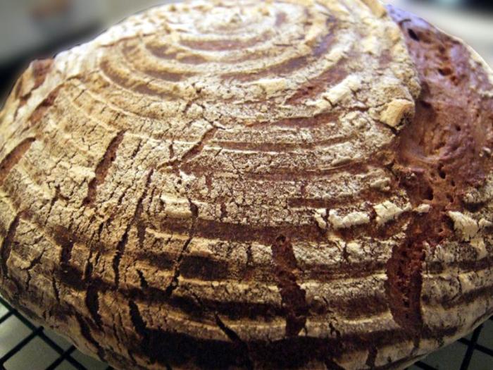 Хлеб без замеса на ананасовой закваске