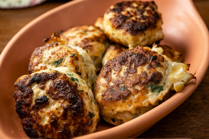 Куриные котлеты с ореховой тыквой и чечевицей