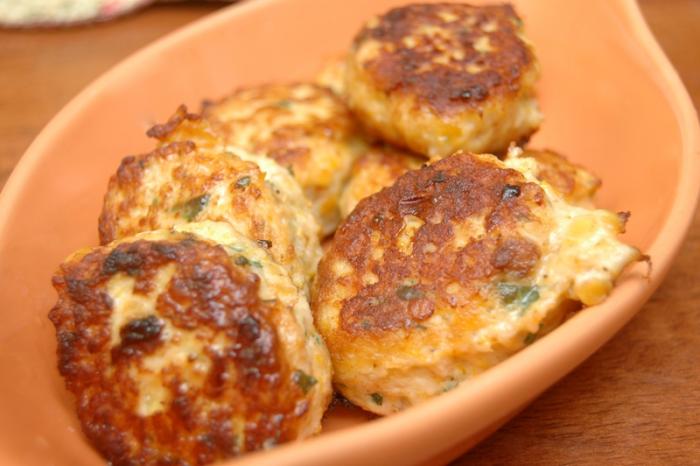 Куриные котлеты с ореховой тыквой и чечевицей