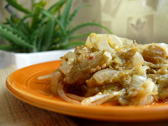 Баклажаны пряные