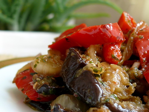 Баклажаны с паприкой