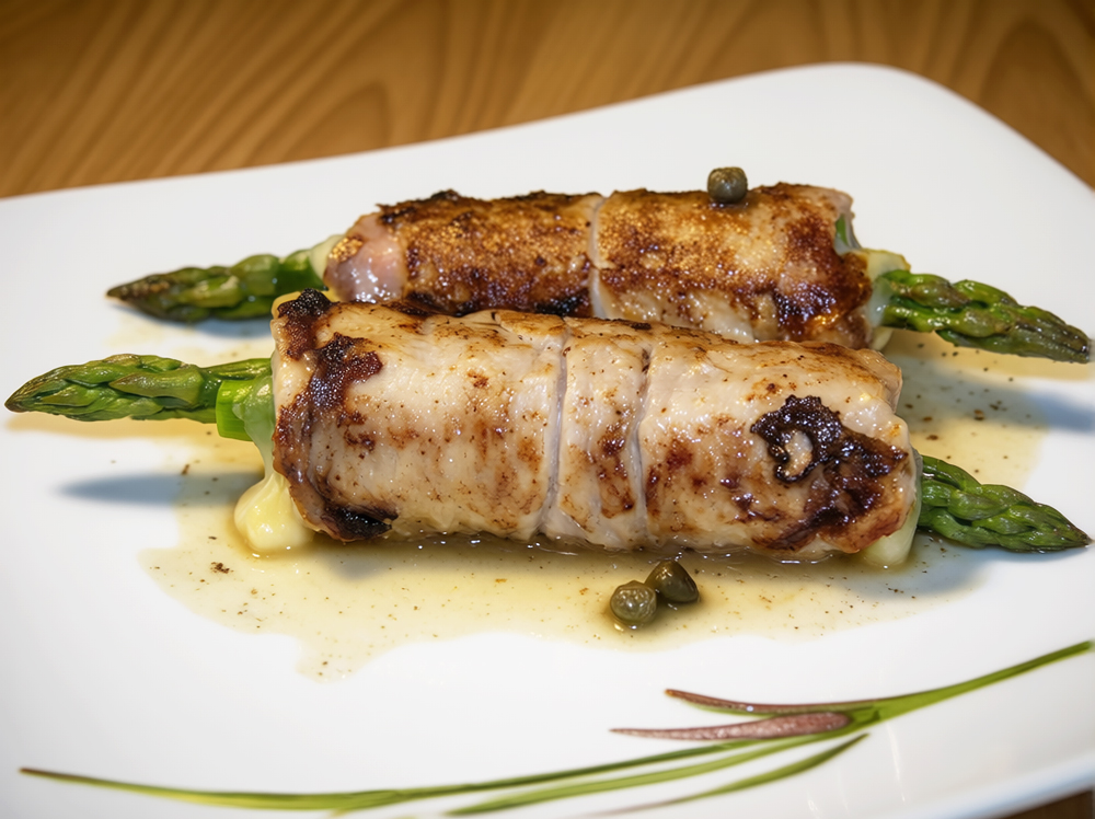 Рулетики из телятины (Veal Involtini)