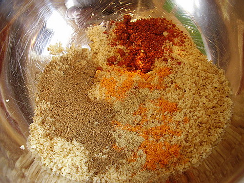 Красное лобио с орехами