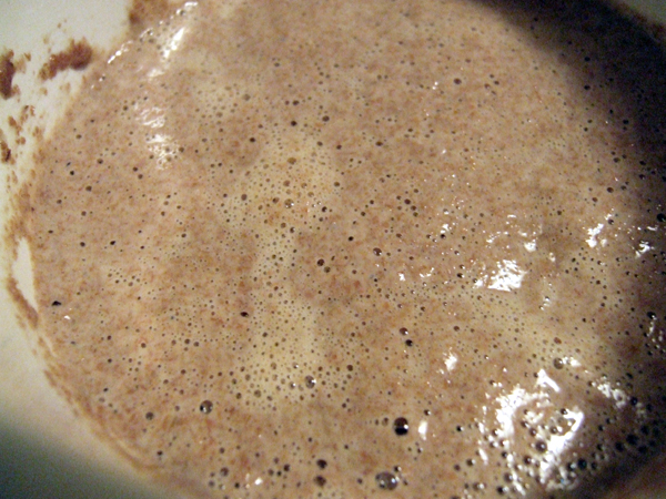 Хлеб без замеса на ананасовой закваске