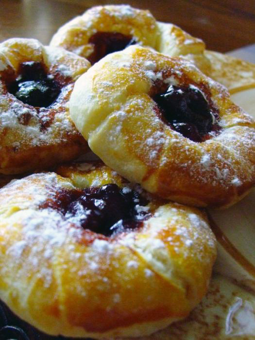 Яблочные колечки в тесте