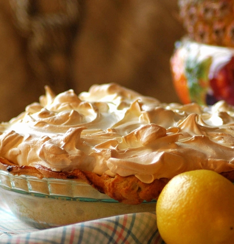 Деревенский лимонный пай
