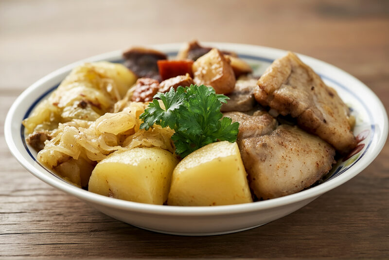 Эльзасский шукрут (Choucroute alsacienne)