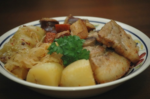 Эльзасский шукрут (Choucroute alsacienne)