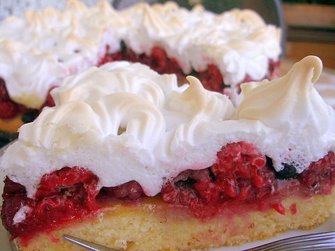 Любимый тaрт с малиной